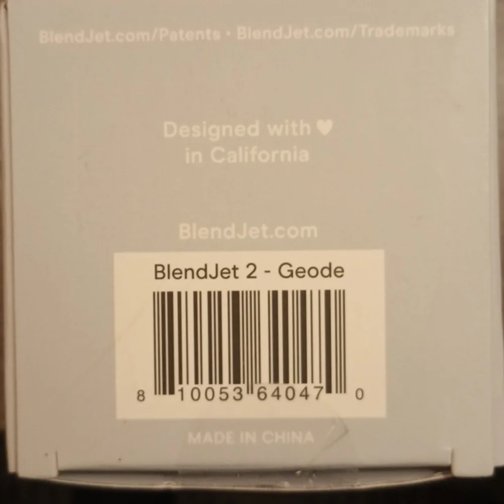 Blendjet. The original portable blender box opened